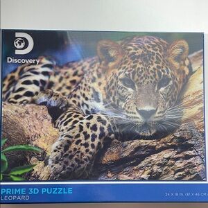 Discovery Leopard 3D Puzzle 500 pieces NIB